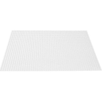 LEGO 11010 Classic Witte bouwplaat 10" x 10" / 25 cm x 25 cm voor de Wintersets Bouwplaat